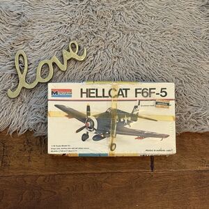 Monogram F6F-5 Hellcat 1/48 6832 Model Kit New Unopened